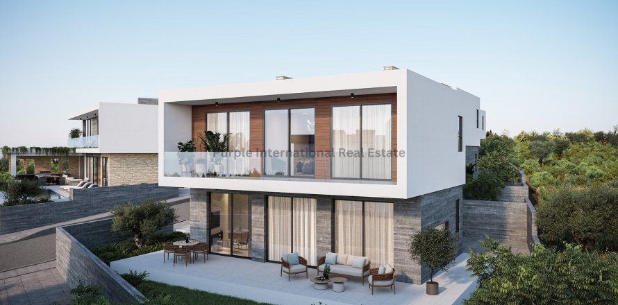 Вилла с 3 спальнями в Тала, Пафос,  № 39298