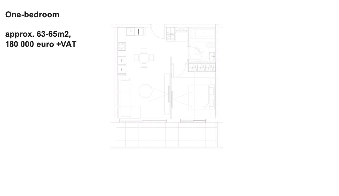 1 chambre Appartement à Paphos, Chypre No. 37098