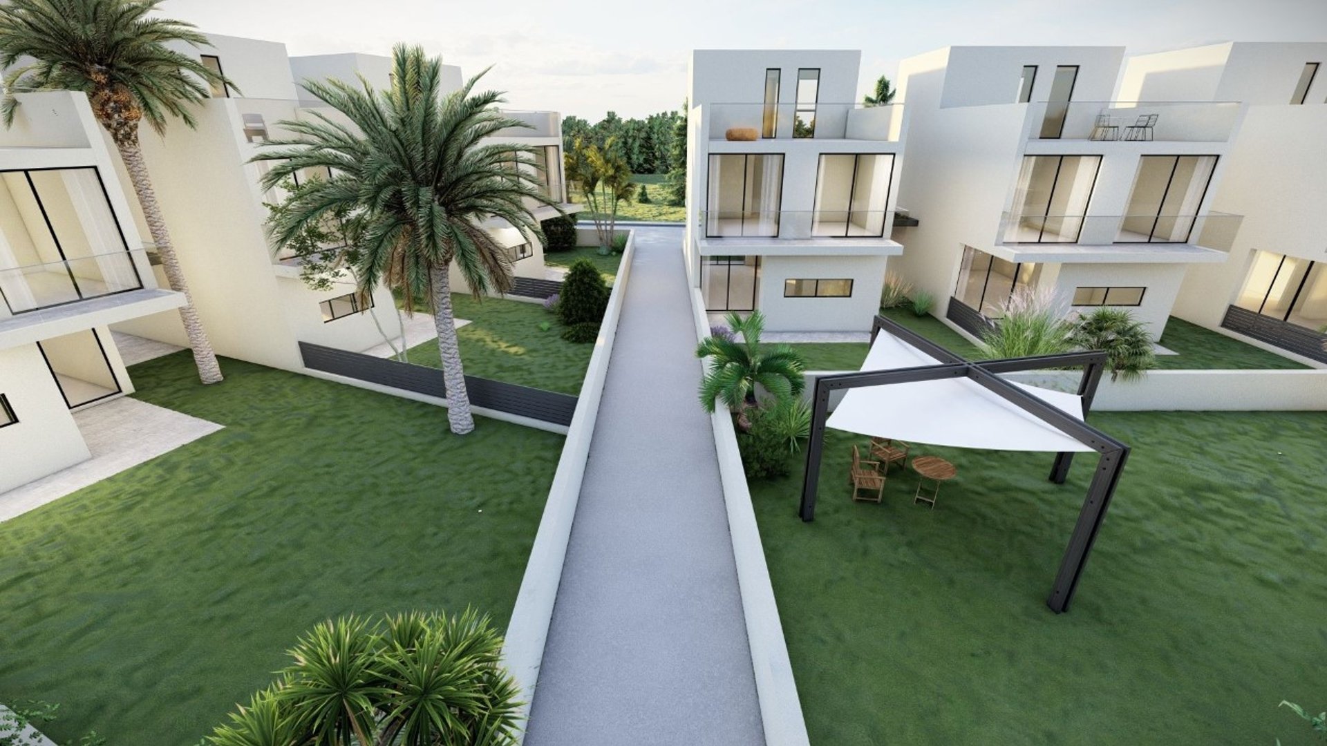4 chambres Villa à Mesovounia, Germasogeia, Limassol, Chypre No. 29211