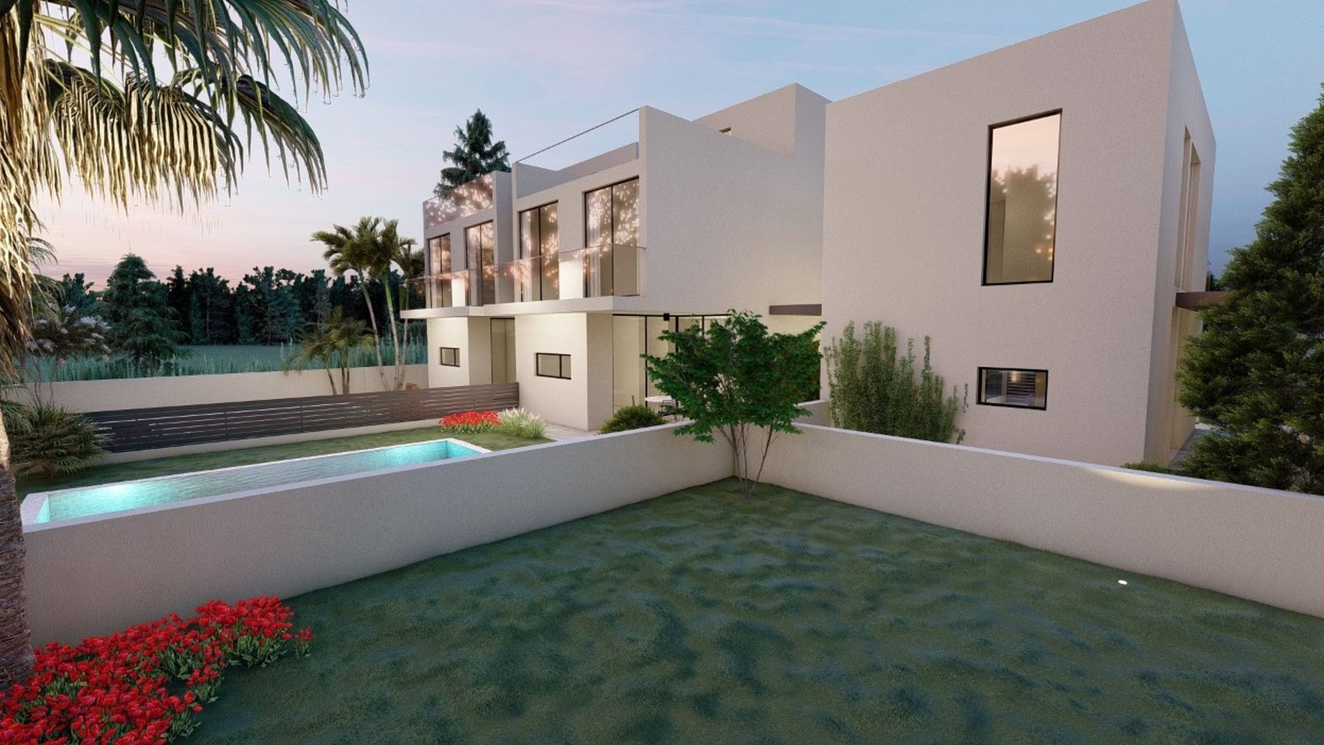 4 chambres Villa à Mesovounia, Germasogeia, Limassol, Chypre No. 29211