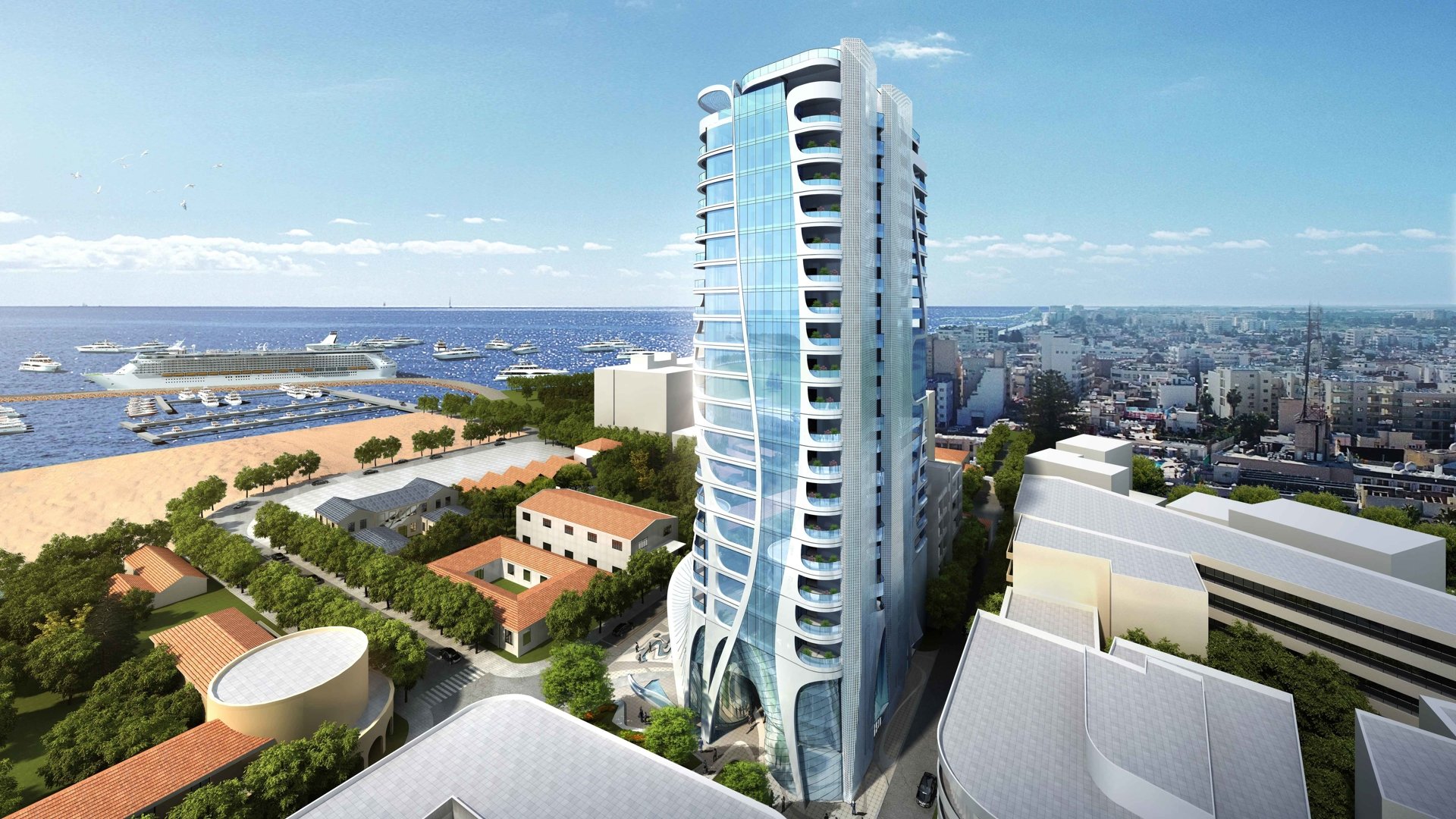 3 chambres Appartement à Larnaca, Larnaka, Chypre No. 28348