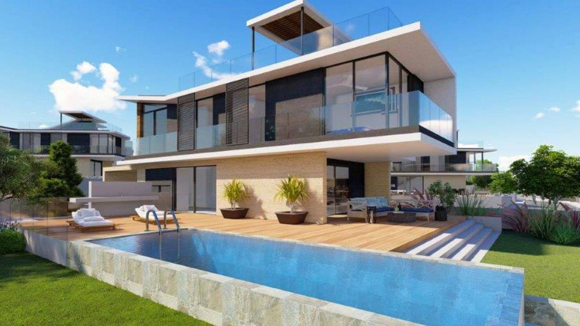 4 chambres Villa à Chloraka, Paphos, Chypre No. 28349