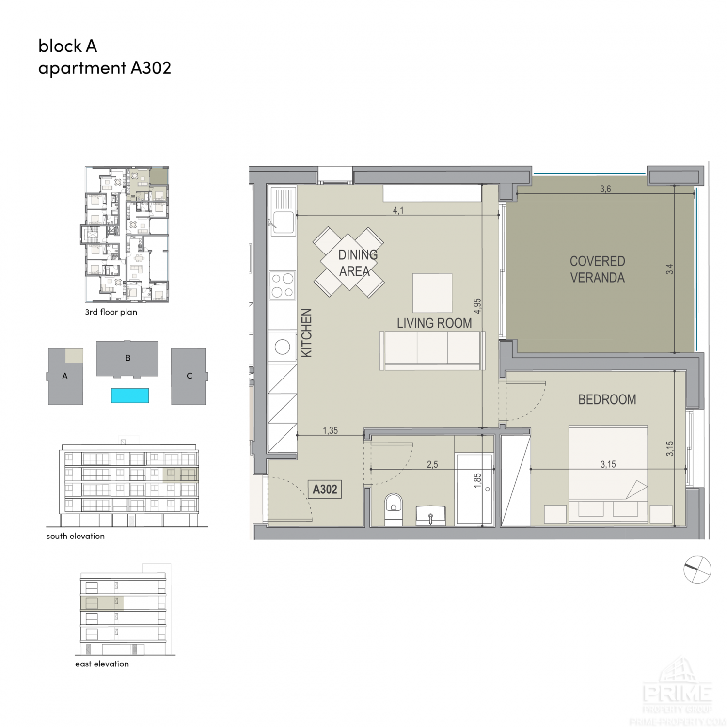 1 bedroom Apartment in Zakaki, Limassol, Cyprus No. 29358