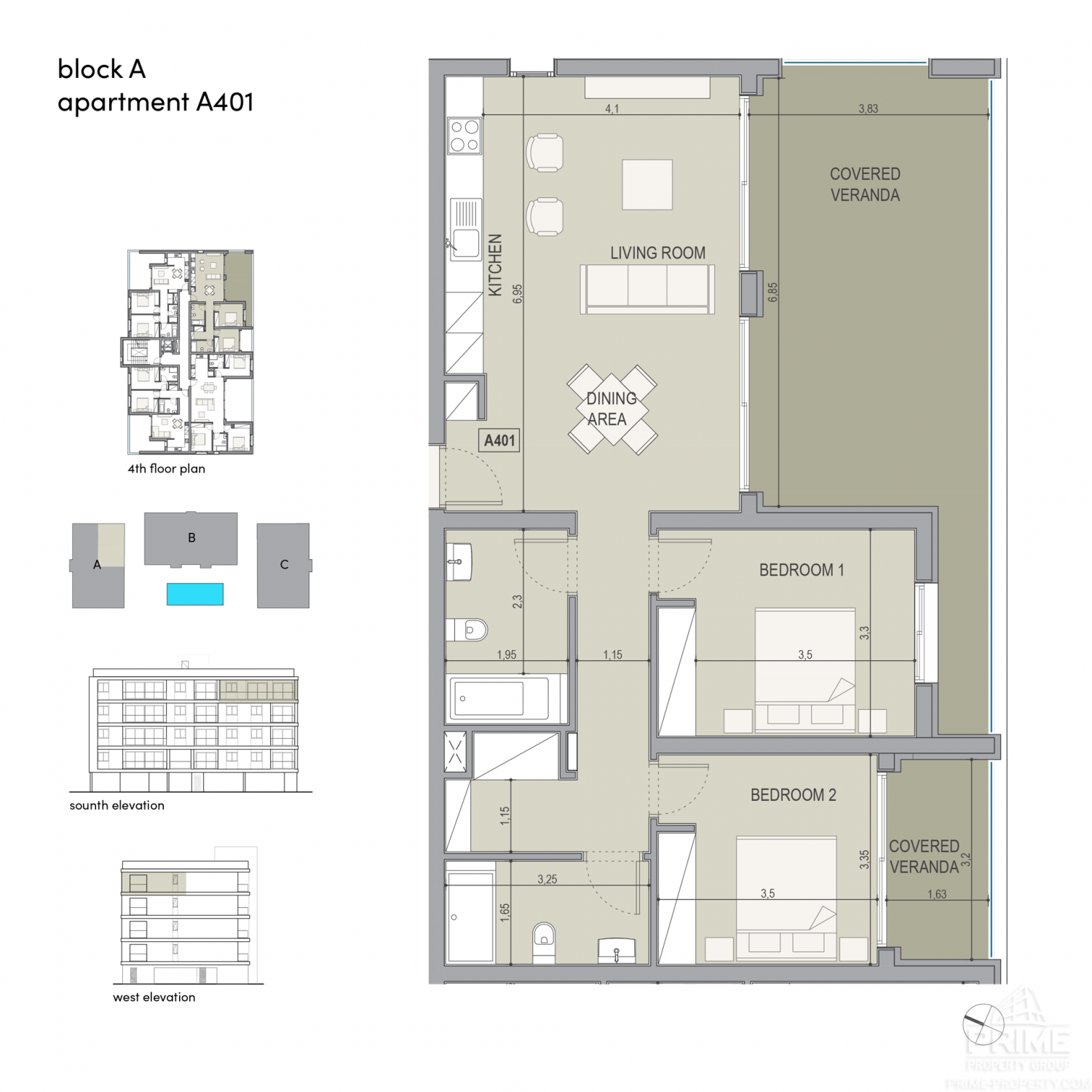 2 bedrooms Apartment in Zakaki, Limassol, Cyprus No. 29361