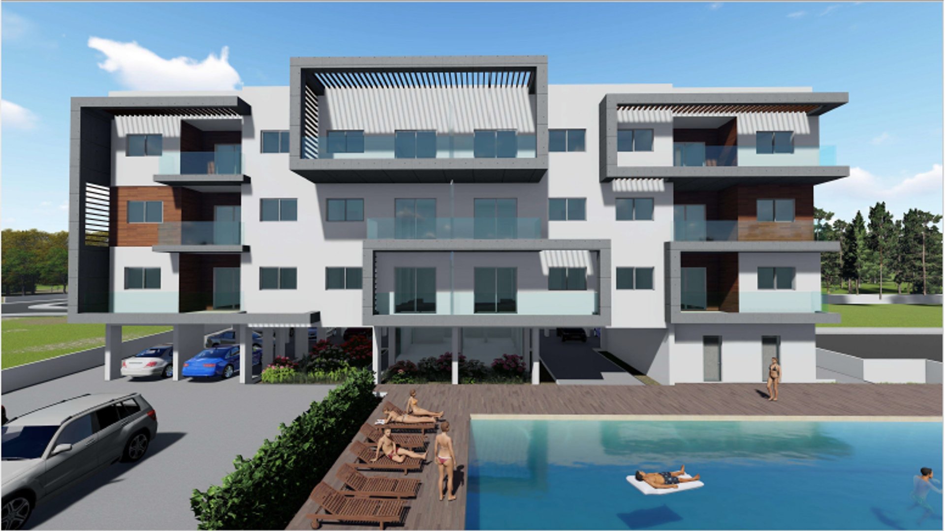 2 chambres Appartement à Mesa Geitonia, Limassol, Chypre No. 28710
