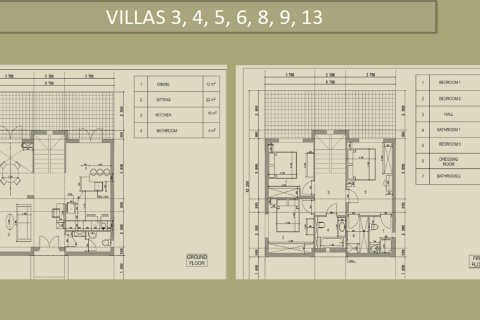 3 chambres Villa à Moni, Limassol, Chypre No. 28706