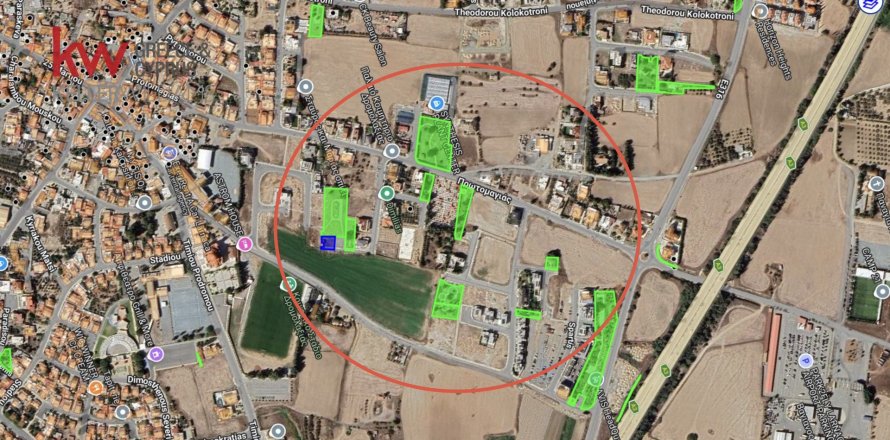 1266m2 Land in Larnaca, Larnaka, No. 50214