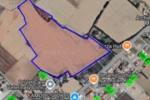 Земельный участок 96400м2 в Кити, Ларнака, № 40301