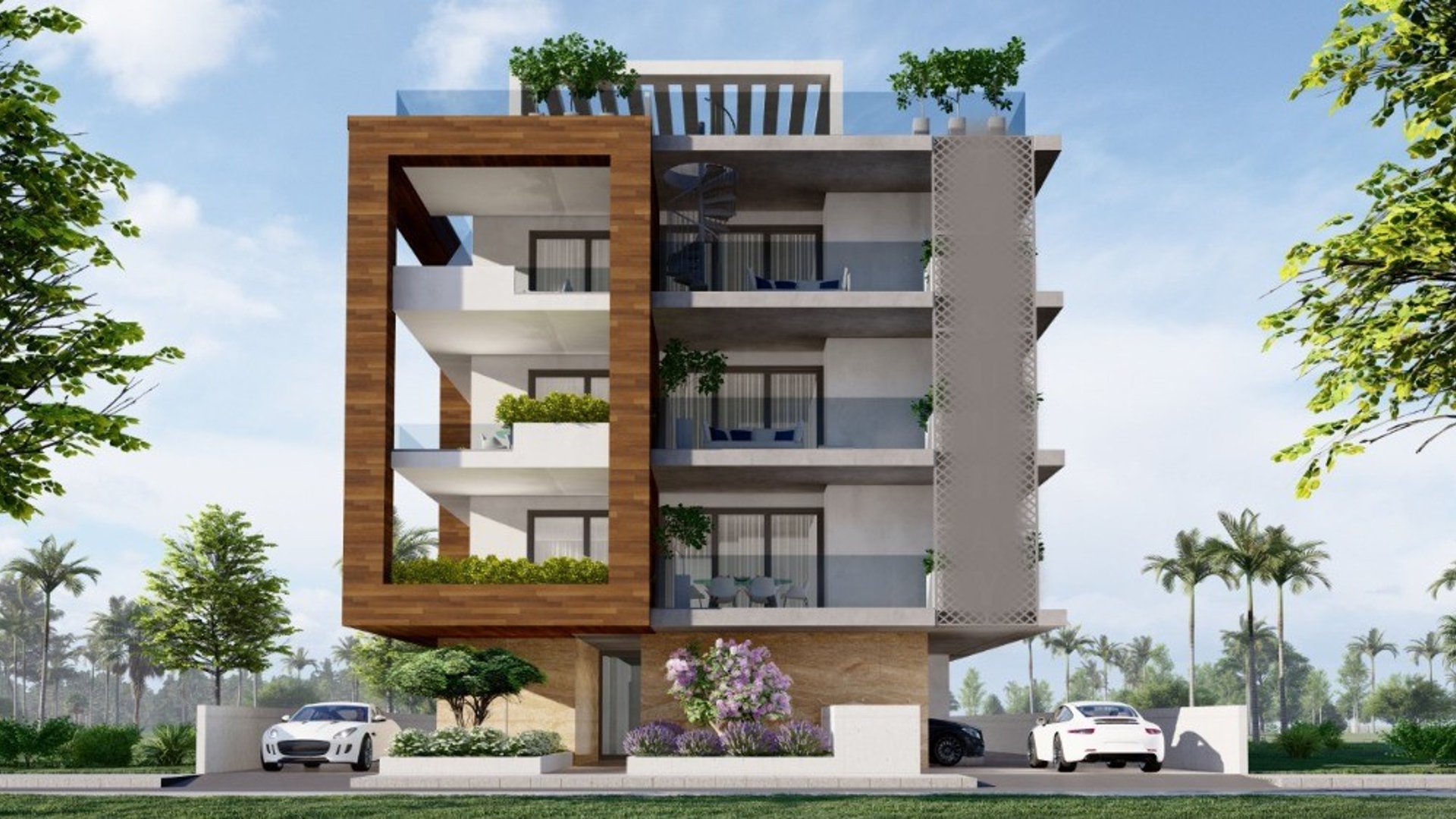 3 bedrooms Penthouse in Aradippou, Larnaka, Cyprus No. 26323