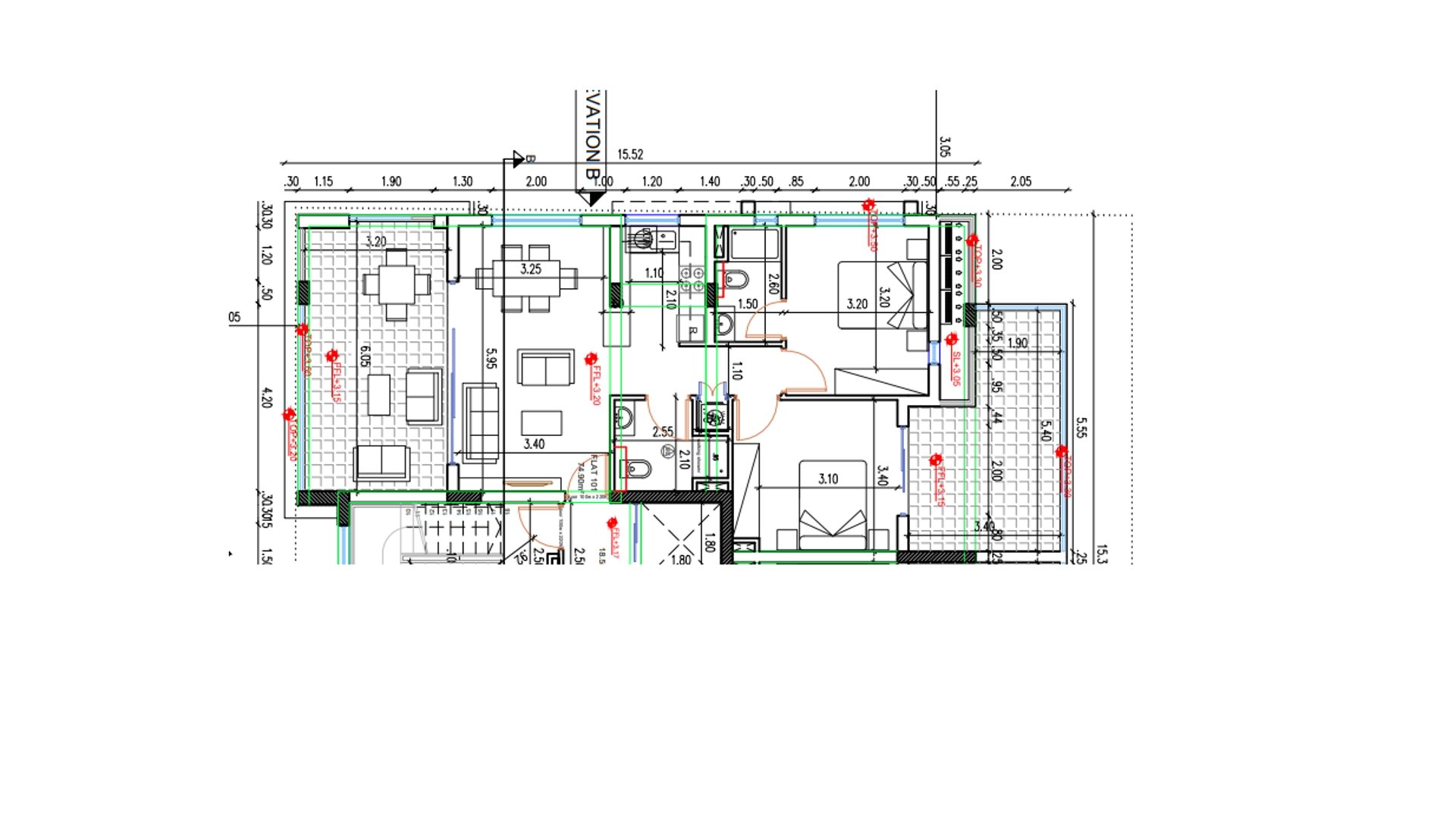 2 chambres Appartement à Larnaca, Larnaka, Chypre No. 26320