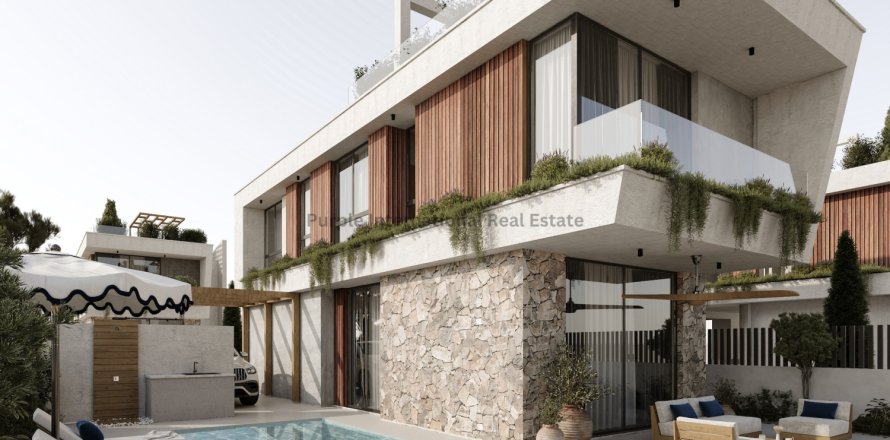 Вилла с 4 спальнями в Айя Напа, Аммохостос,  № 50191