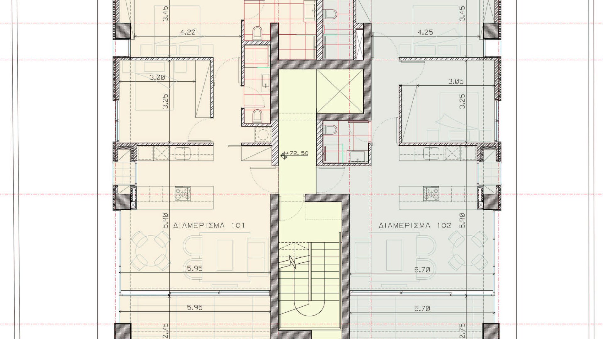 2 chambres Appartement à Mesa Geitonia, Limassol, Chypre No. 26853
