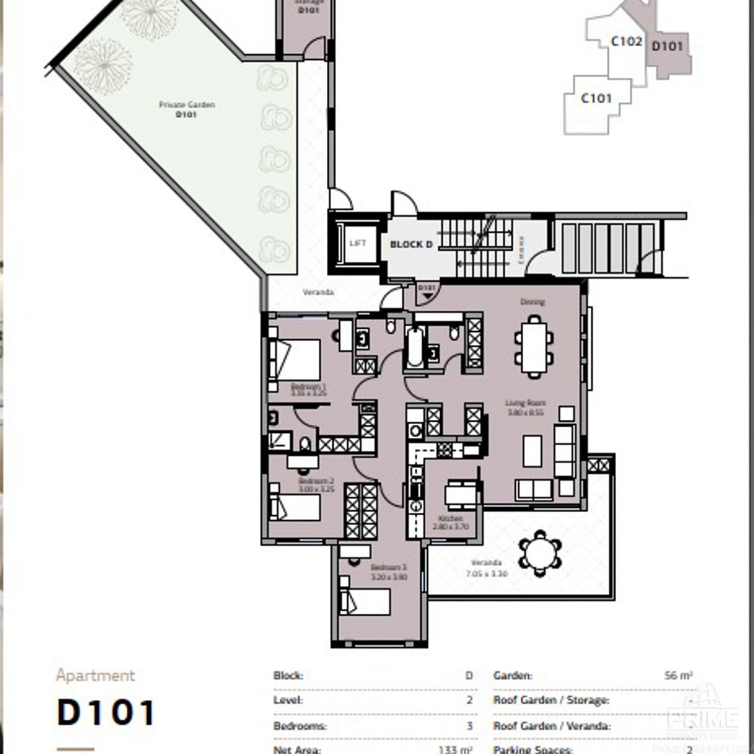 3 chambres Appartement à Limassol, Chypre No. 27168