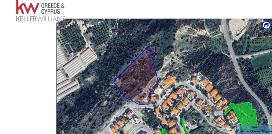 9390m2 Land in Psematismenos, Larnaka,  No. 40212