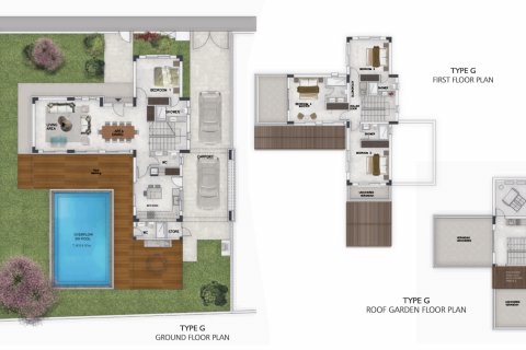 4 chambres Villa à Geroskípou, Paphos, Chypre No. 25886