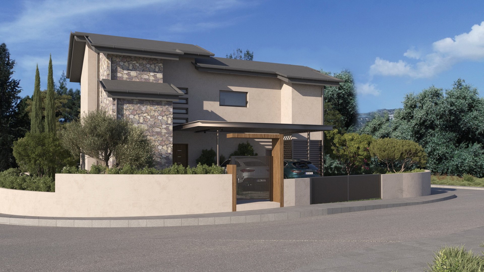 Highland House in Trimiklini, Limassol, Cyprus No. 5820