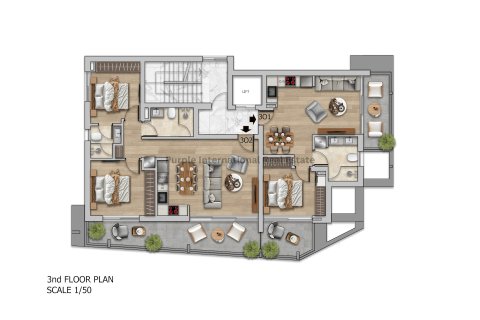 2 chambres Appartement à Larnaca, Larnaka,  No. 53041 12