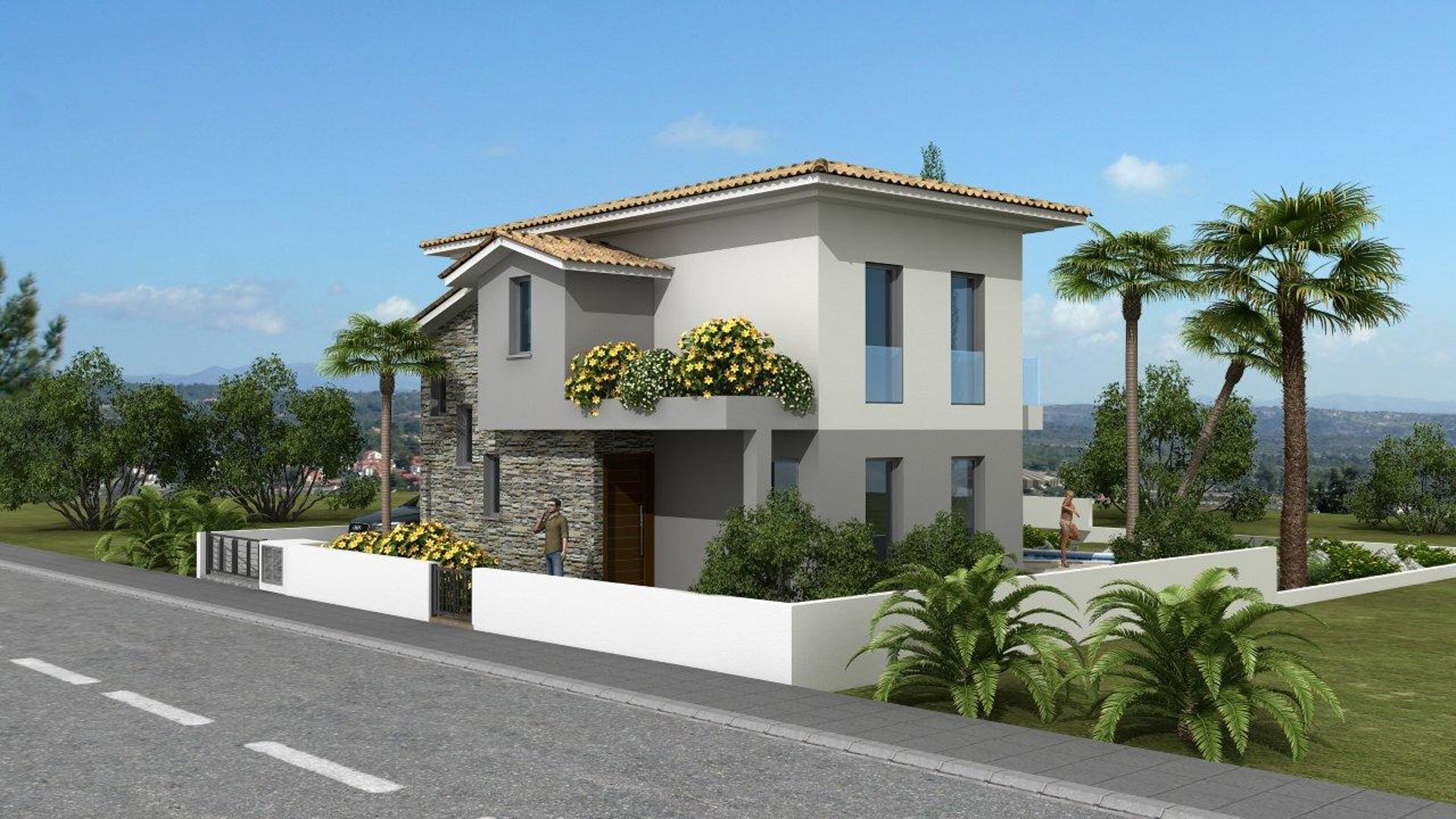 3 chambres Villa à Moni, Limassol, Chypre No. 25578