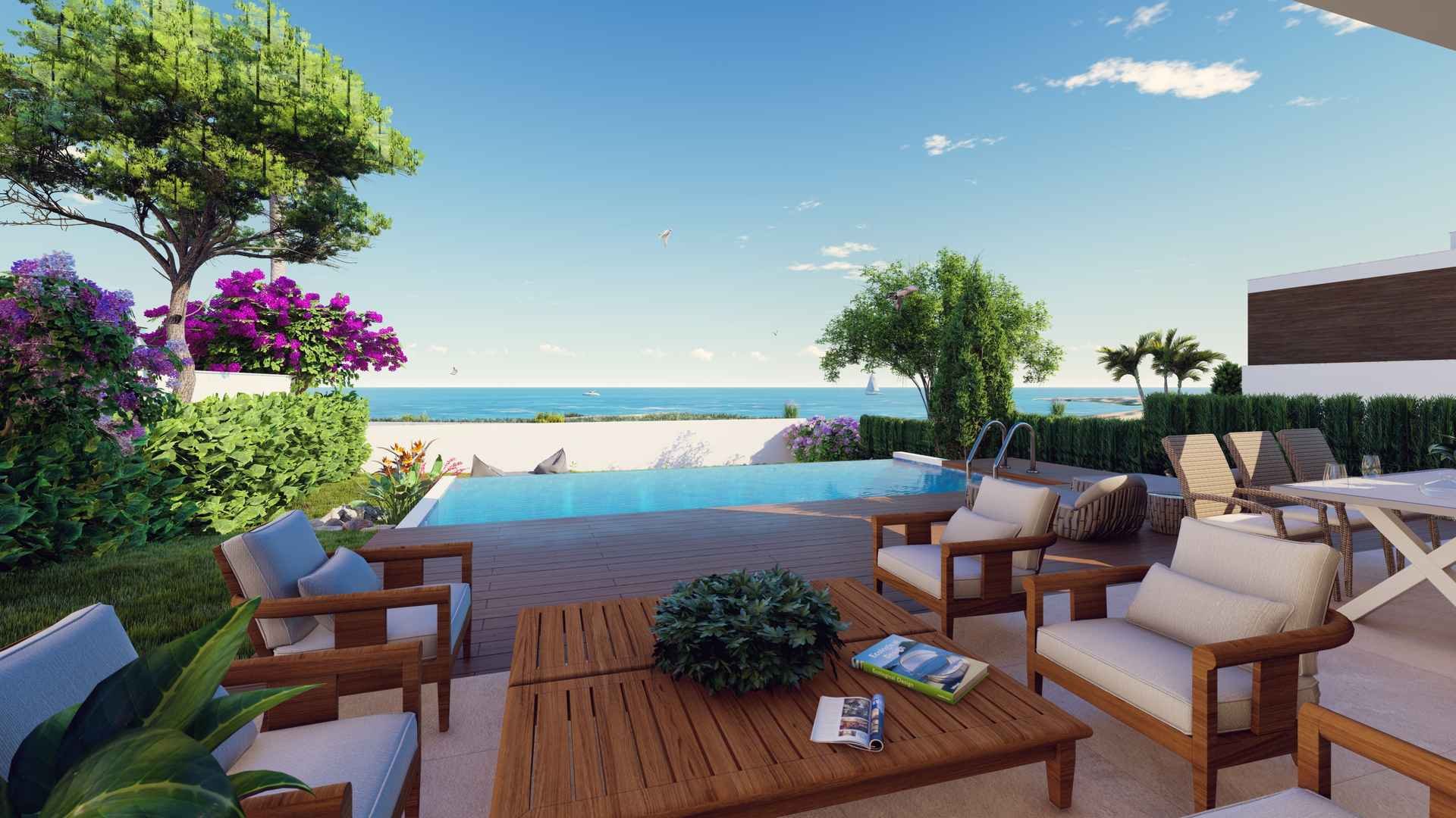 3 bedrooms Villa in PELAGOS BEACHFRONT RESIDENCES Paphos, Cyprus No. 5366