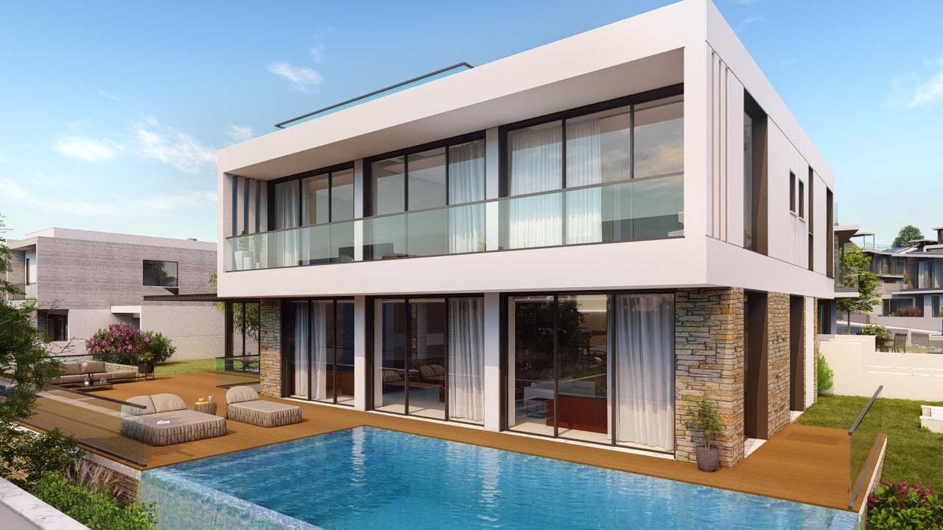 5 dormitorios Villa en PELAGOS BEACHFRONT RESIDENCES Paphos, Chipre No. 5373