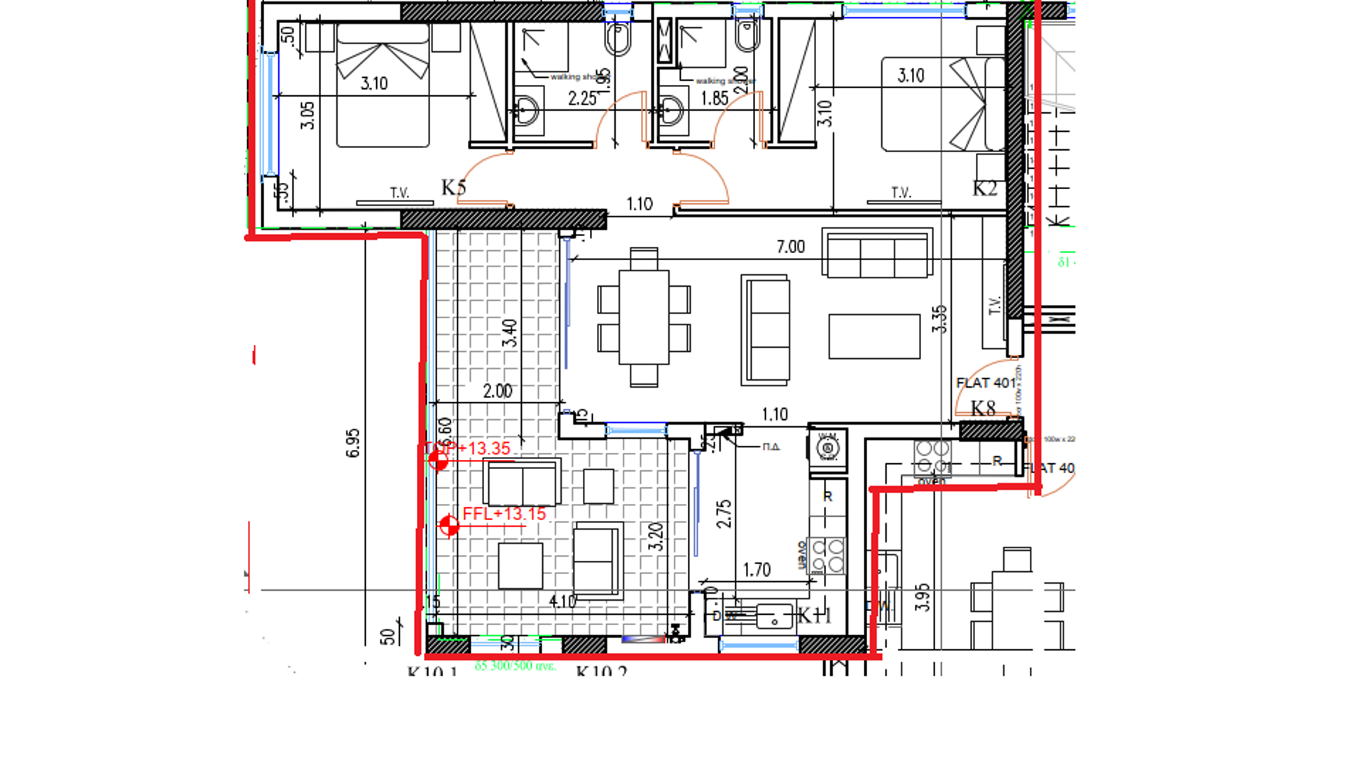 2 chambres Appartement à Larnaca, Larnaka, Chypre No. 26883
