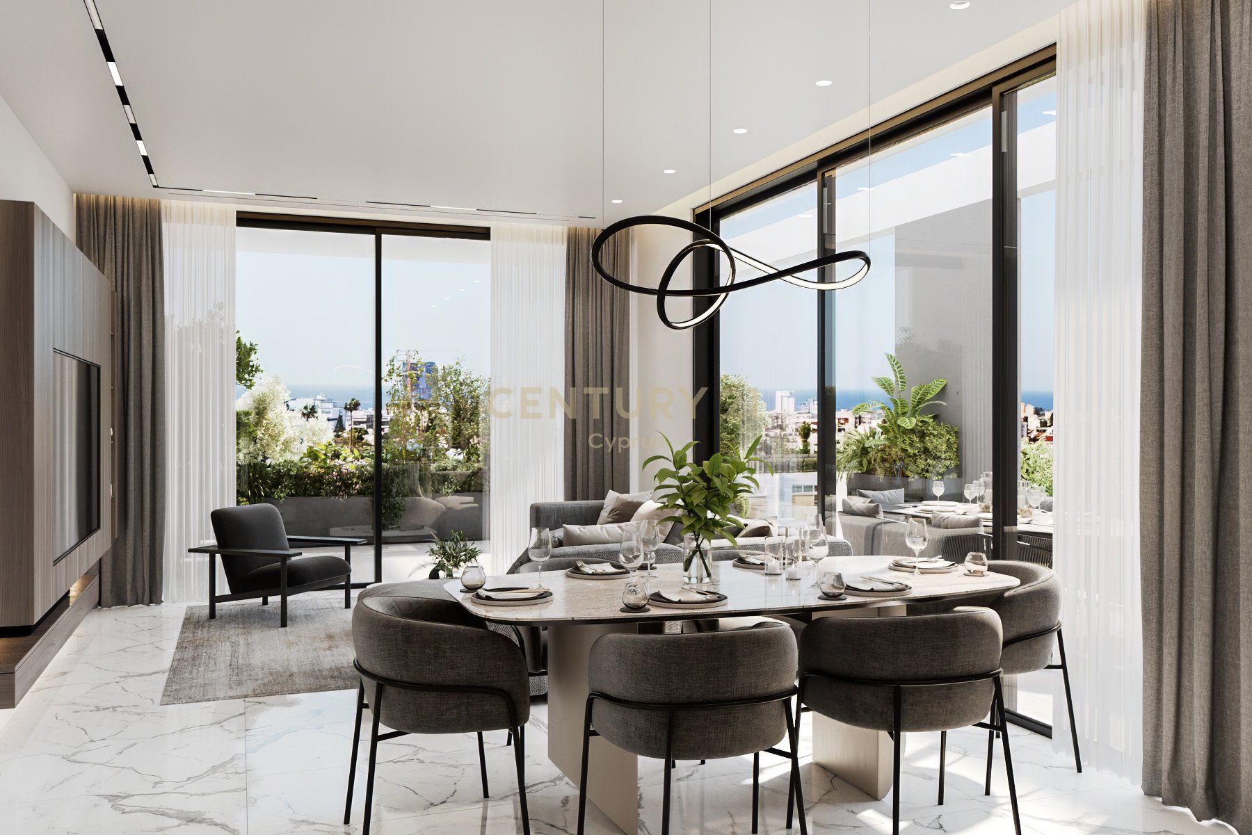 4 bedrooms Penthouse in Germasogeia, Limassol, Cyprus No. 53995