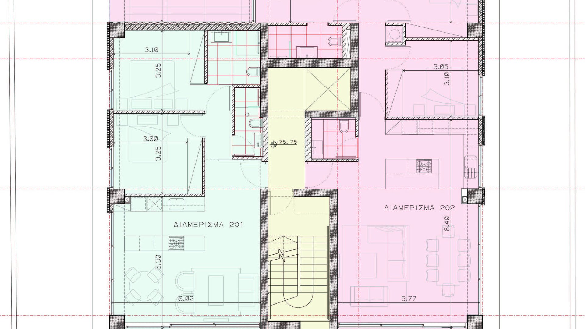 2 dormitorios Apartamento en Mesa Geitonia, Limassol, Chipre No. 30185