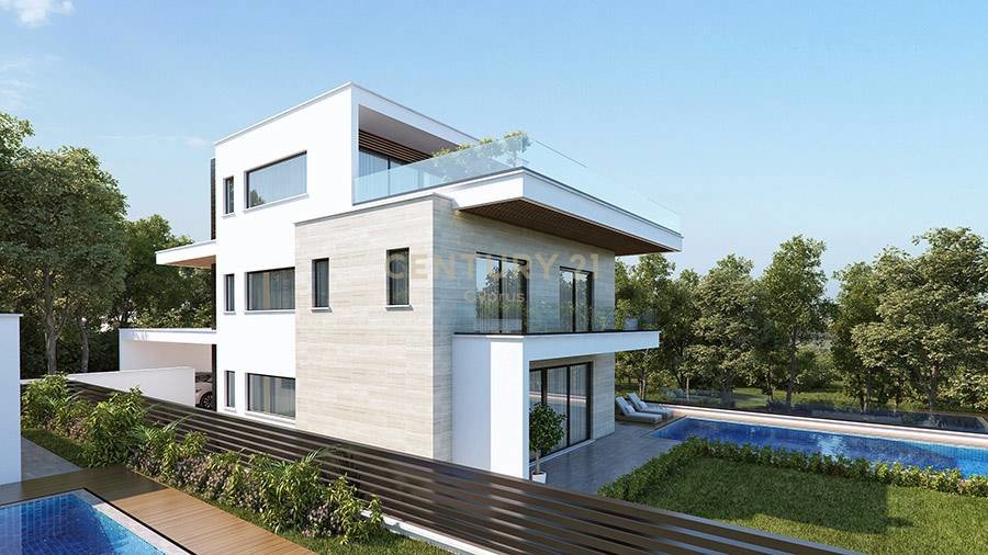 4 dormitorios Villa en Agios Tychonas, Limassol, Chipre No. 54469