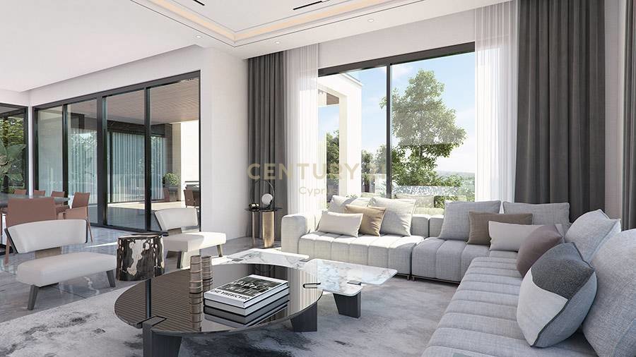 4 dormitorios Villa en Agios Tychonas, Limassol, Chipre No. 54469