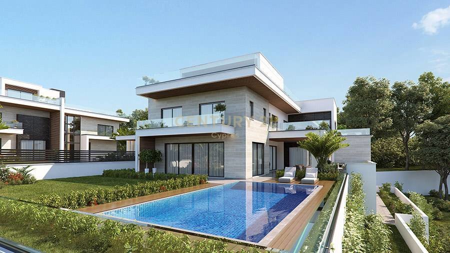 4 dormitorios Villa en Agios Tychonas, Limassol, Chipre No. 54469