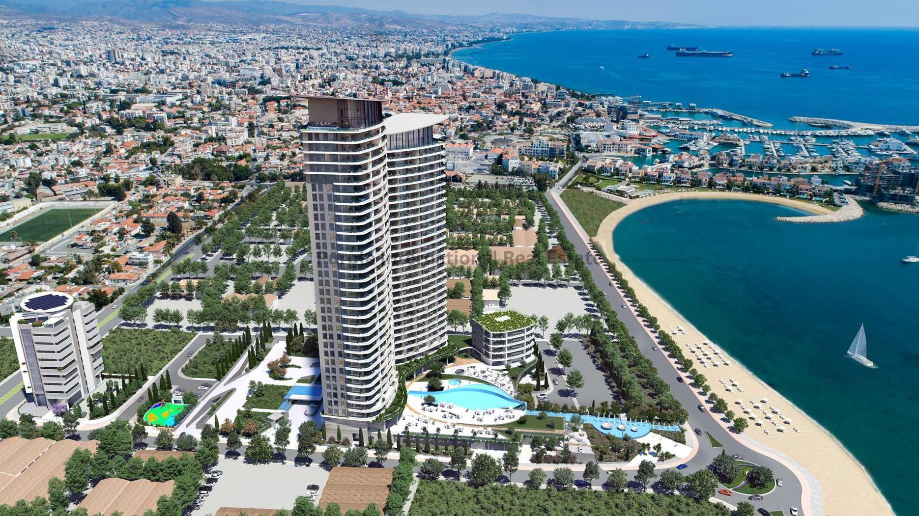 3 dormitorios Apartamento en Limassol, Chipre No. 37597