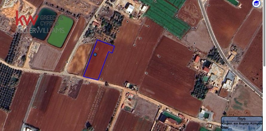 3087m2 Land in Xylofagou, Larnaka,  No. 56725