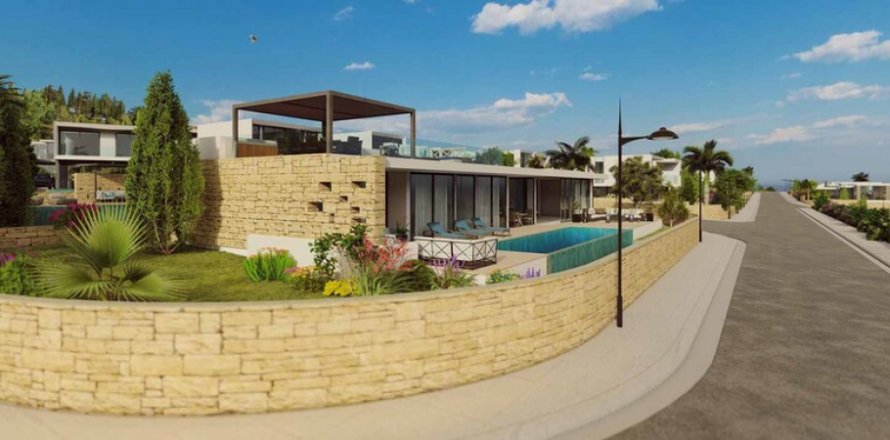 Вилла с 3 спальнями в Пафос,  № 38873