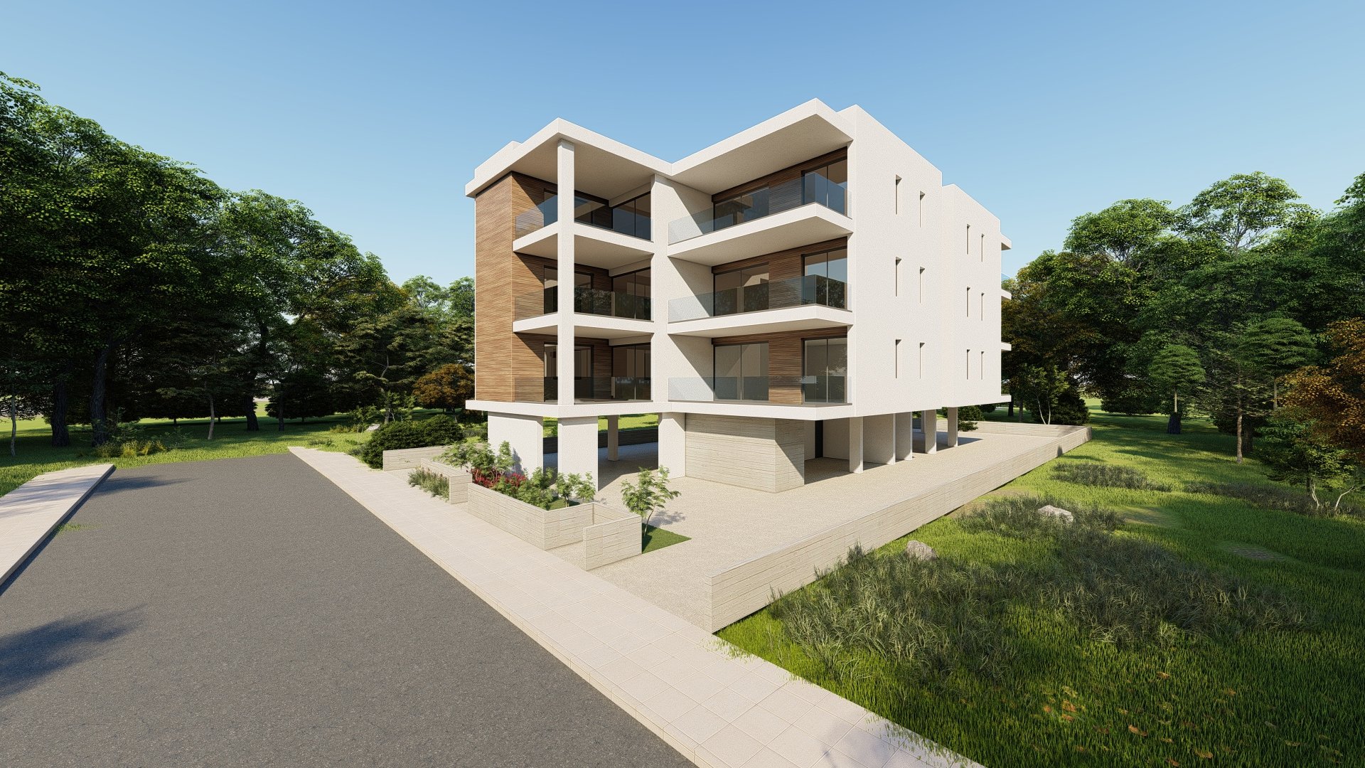 1 chambre Appartement à Geroskípou, Paphos, Chypre No. 30224