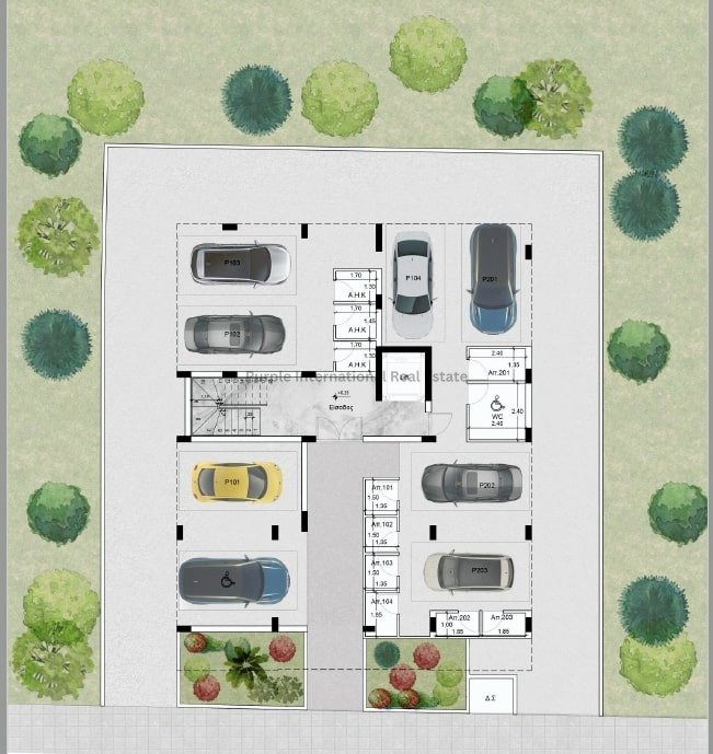 2 dormitorios Apartamento en Livadia, Larnaka, Chipre No. 56586