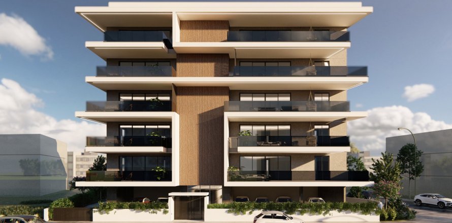 Квартира с 3 спальнями в Никосия, № 47407