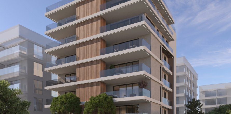 Квартира с 3 спальнями в Никосия,  № 47411