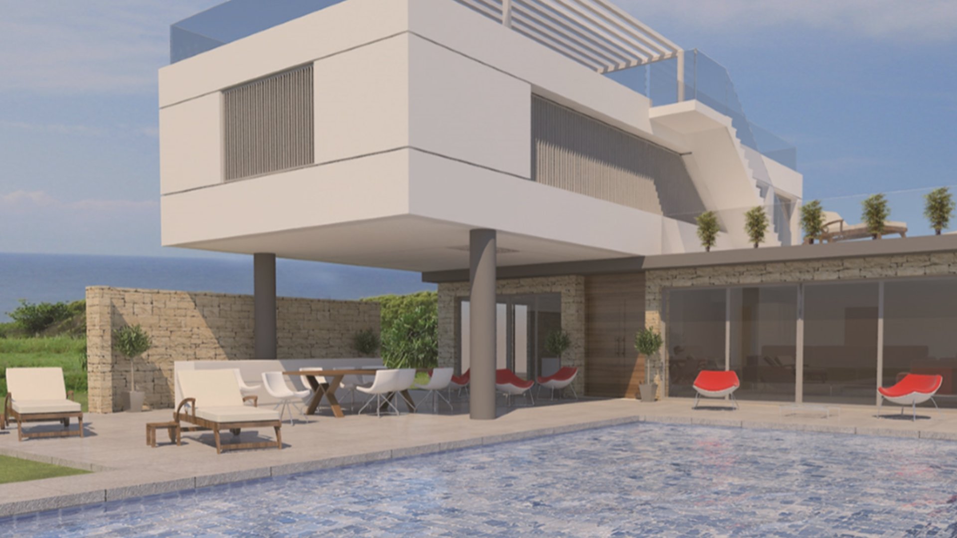 4 bedrooms Villa in Pomos, Paphos, Cyprus No. 25897