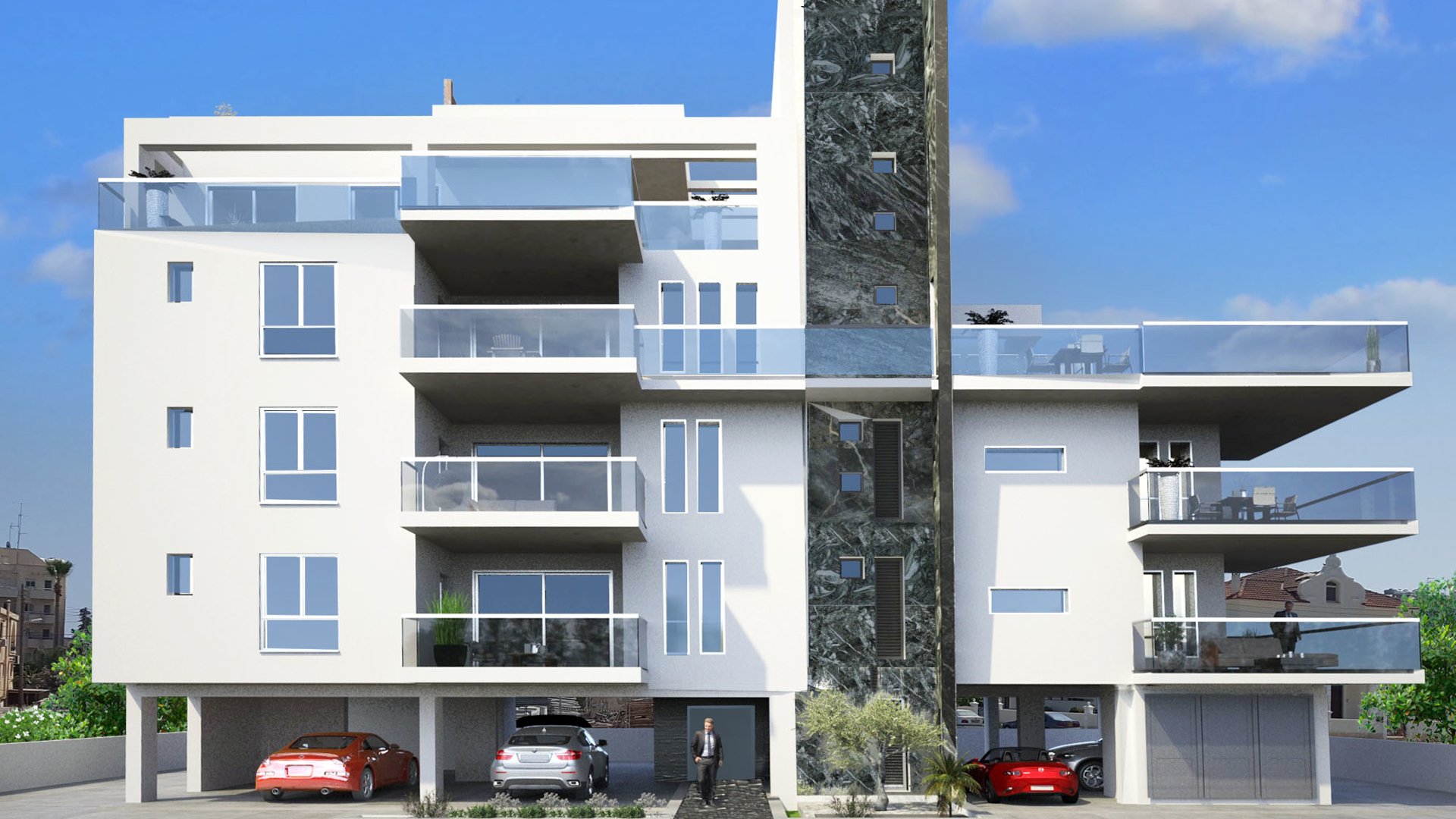 2 chambres Appartement à Larnaca, Larnaka, Chypre No. 26058