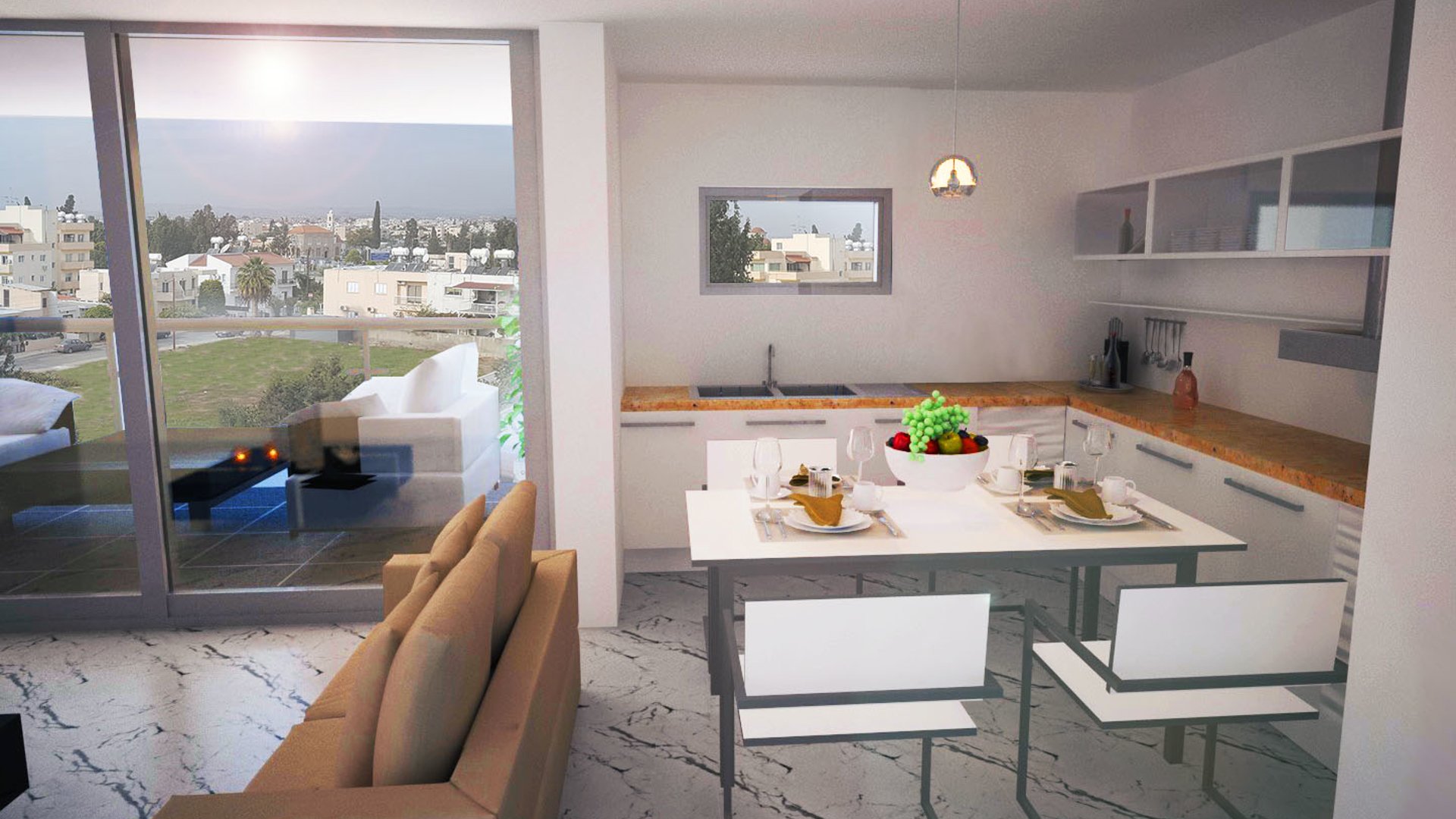 2 chambres Appartement à Larnaca, Larnaka, Chypre No. 26058