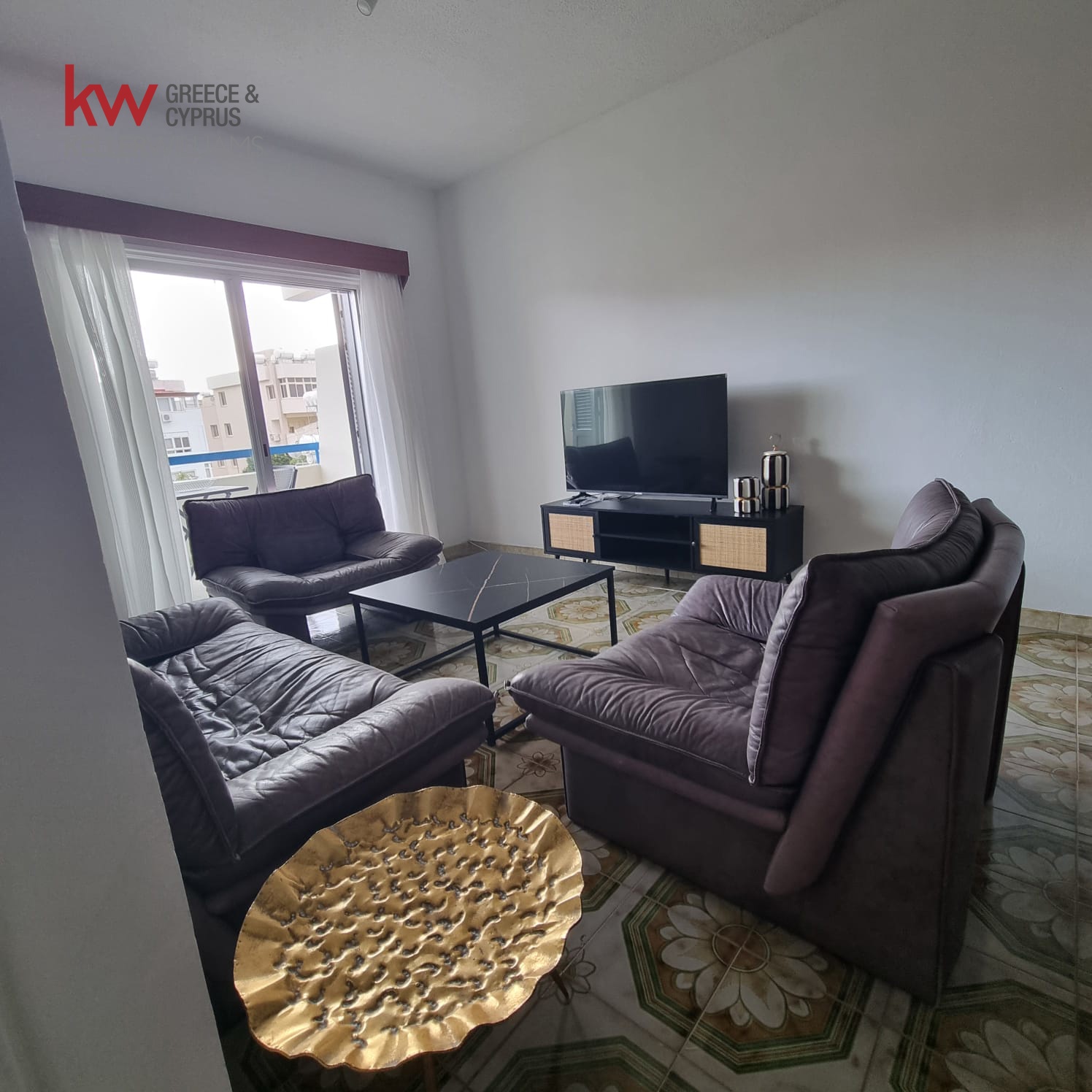 Квартира с 2 спальнями в Ларнака, Кипр № 52153