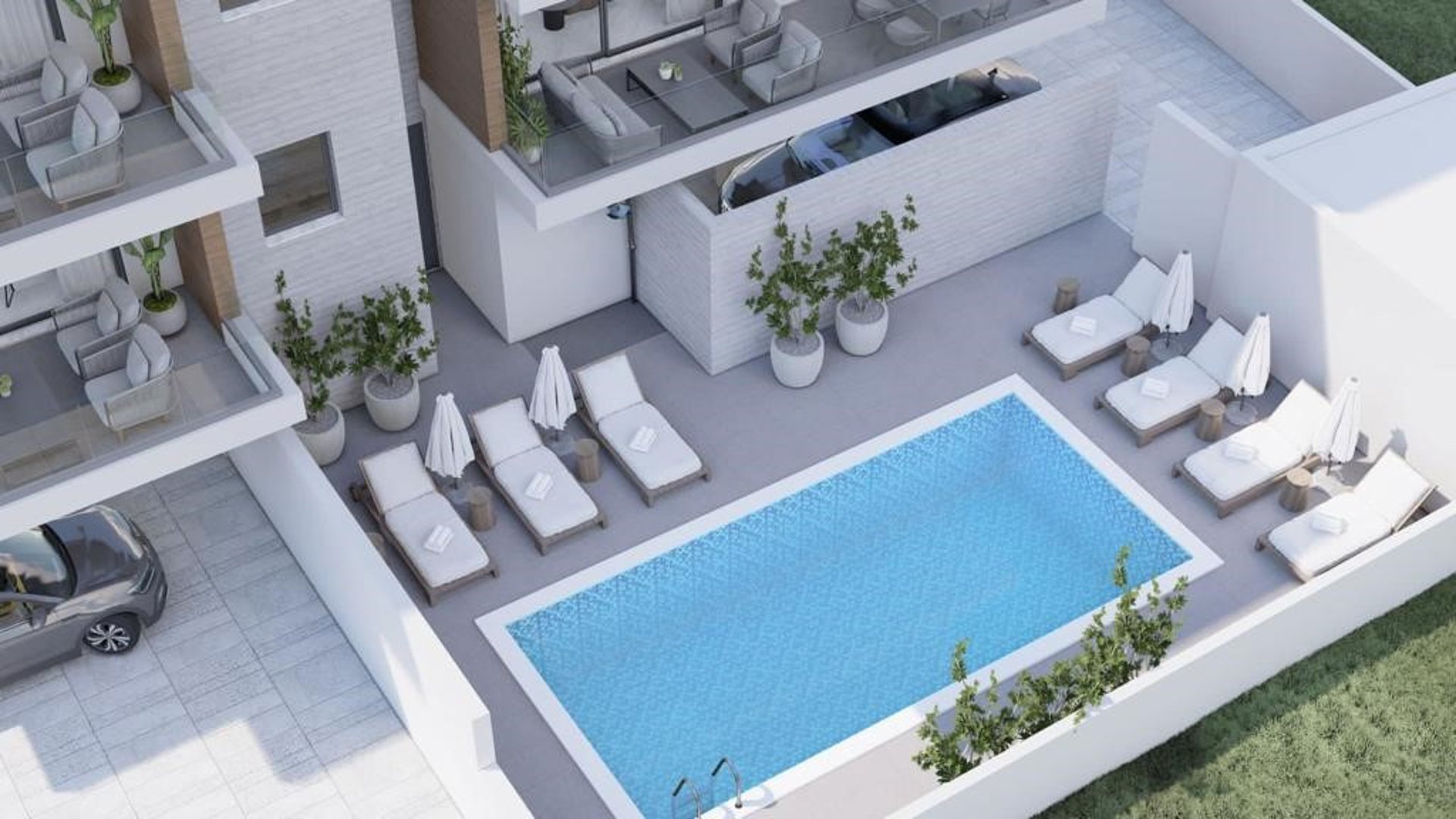 2 chambres Appartement à Kato Paphos, Paphos, Chypre No. 27026