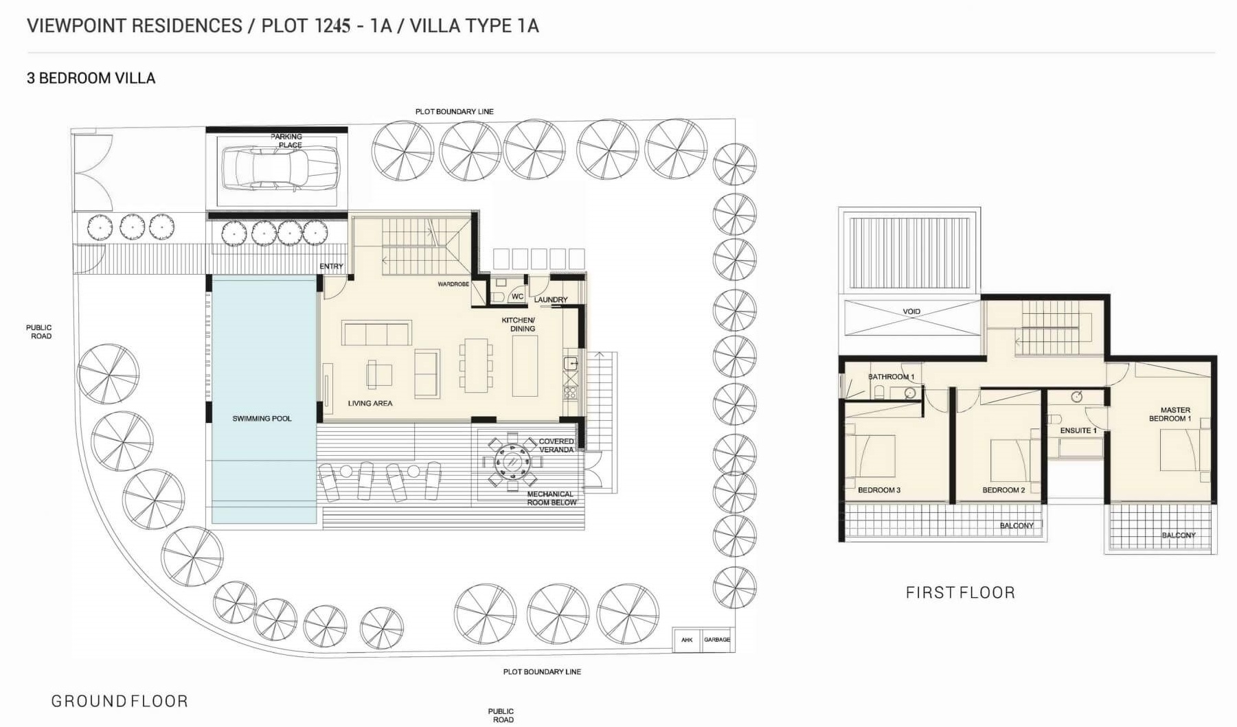 3 bedrooms Villa in Viewpoint Hills Pegeia, Paphos, Cyprus No. 9185