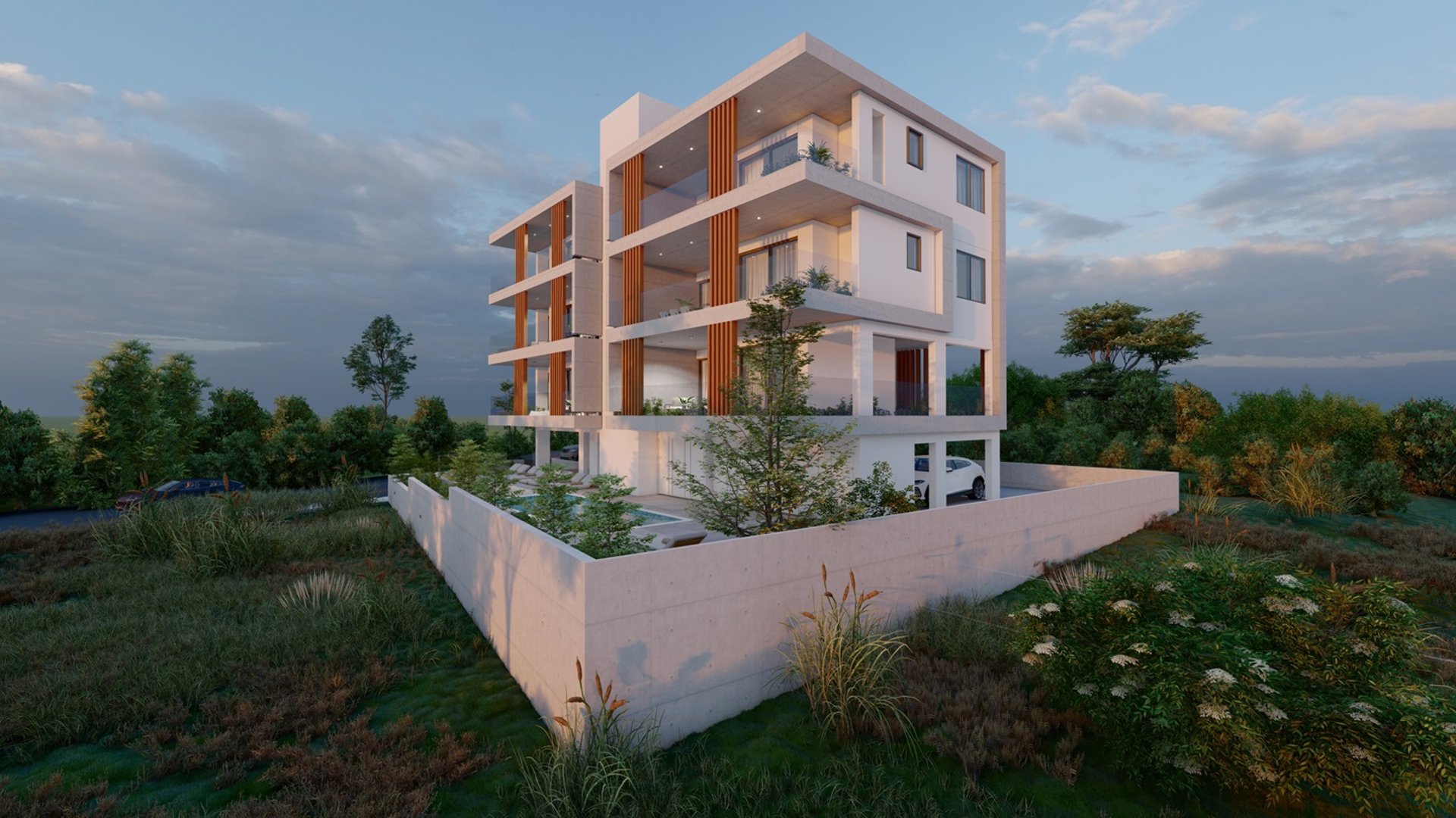 2 chambres Appartement à Paphos, Chypre No. 28086