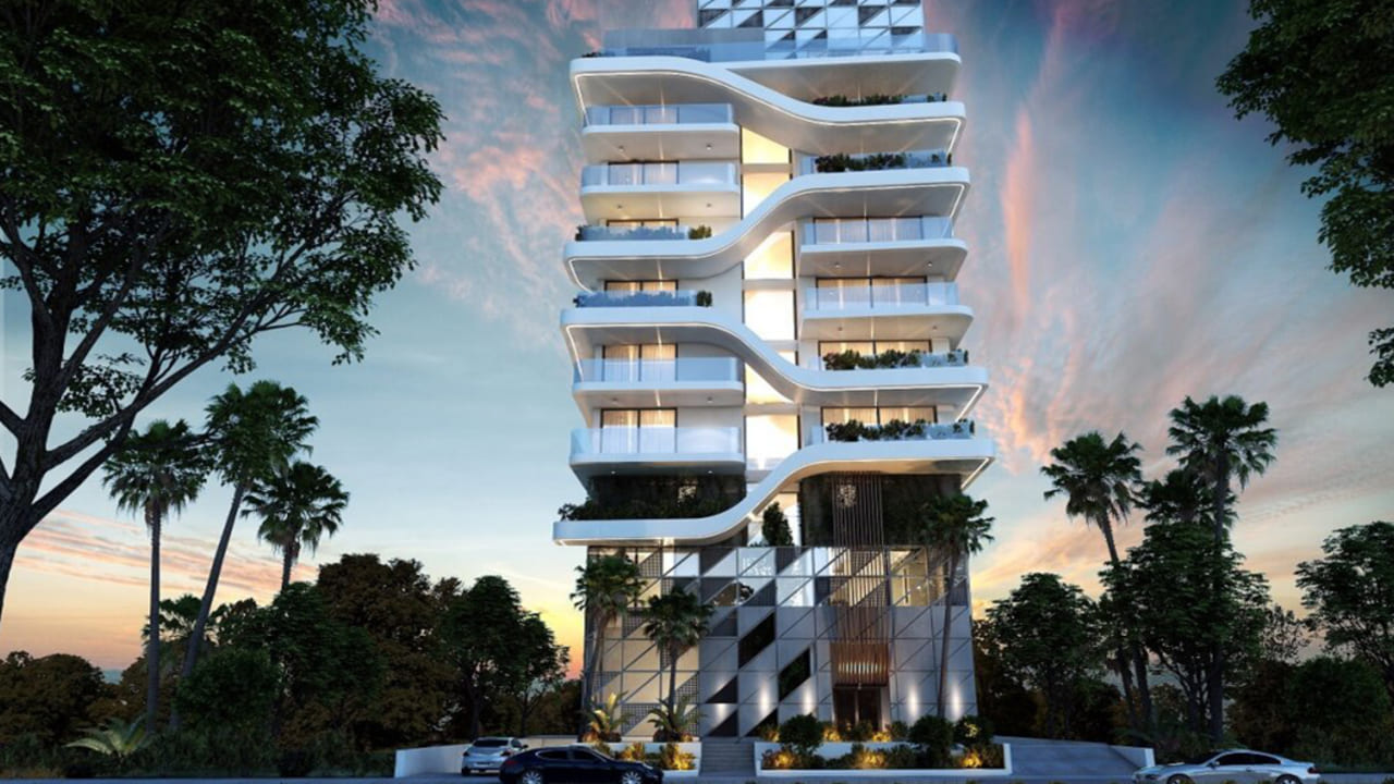 ЖК Wave Tower в Ларнака, Кипр № 5433