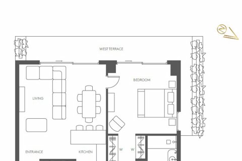 1 bedroom Apartment in Potamos tis Germasogeias, Germasogeia, Limassol, Cyprus No. 28427
