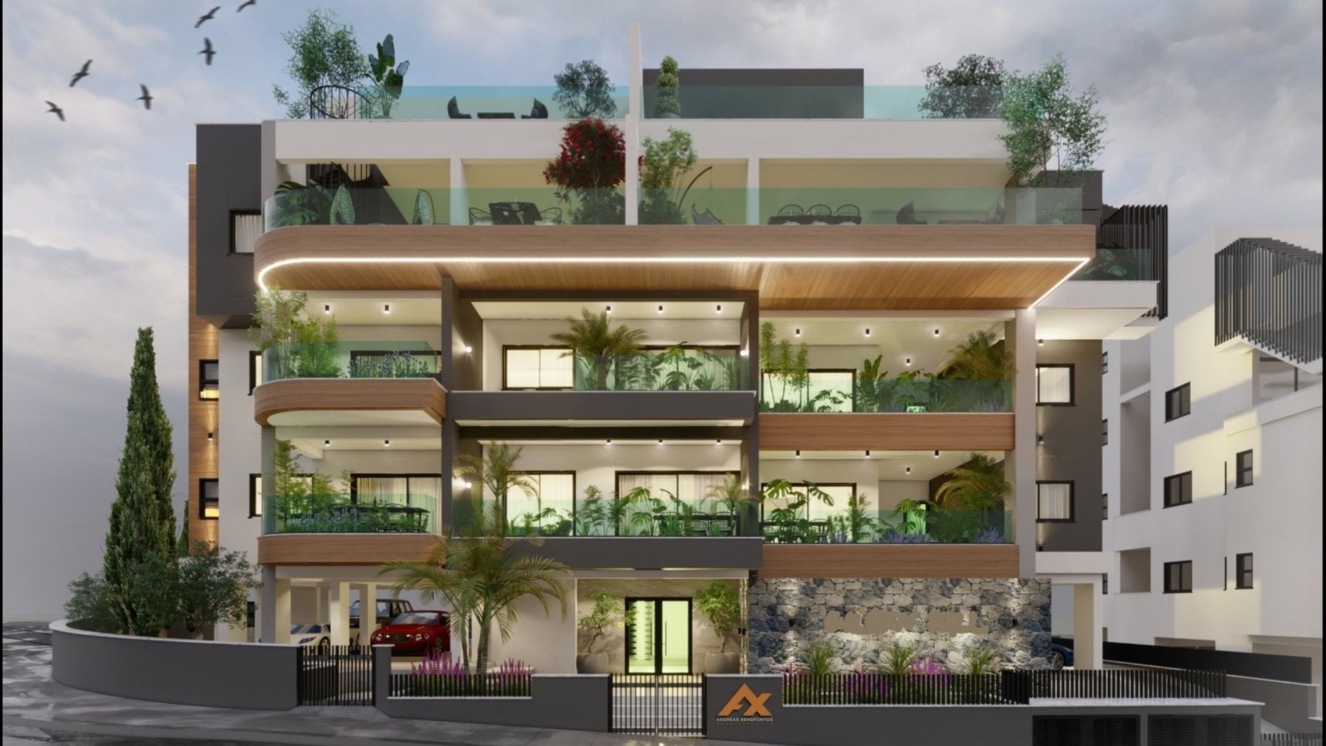 3 bedrooms Penthouse in Agios Athanasios, Limassol, Cyprus No. 28220