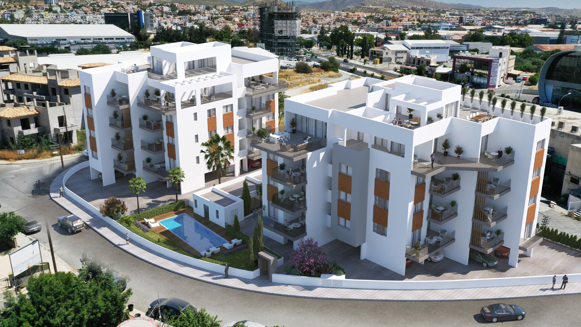 3 bedrooms Penthouse in Agios Athanasios, Limassol, Cyprus No. 30160