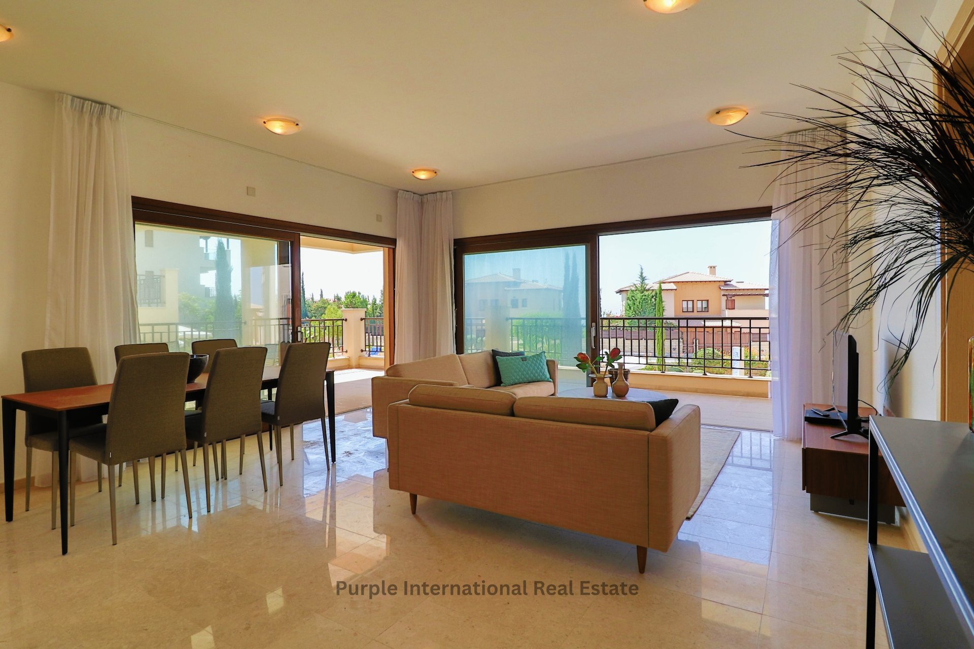 Квартира с 2 спальнями в Aphrodite Hills, Куклия, Пафос, Кипр № 36283