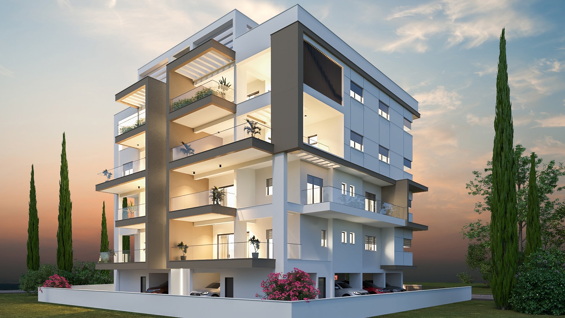2 chambres Appartement à Mesa Geitonia, Limassol, Chypre No. 28658